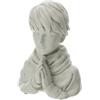BOY MEZZOBUSTO RESINA GRIGIO 14CM