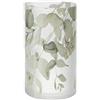 VASO VETRO BOTANIC GIALLO DIA.12X20CM