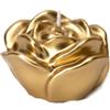 CANDELA ROSA ORO MATT METALL.DIA.7X5CM