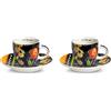 SET 2 TAZZE CAFFE' LE PUPAZZE NERO ML 100