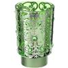LAMPADA VETRO BISANZIO VERDE DIA.10X15CM