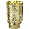 LAMPADA VETRO BISANZIO GIALLO DIA.10X15C