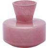Vaso con Collo Rosa Antico in Vetro Soffiato H15 cm - EDG Enzo De Gasperi