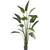 Pianta Artificiale Strelitzia H310 cm con Vaso - EDG Enzo De Gasperi