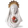 Scultura Cuore Immacolato di Maria in porcellana - Lladró