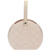 Tognana Vaso borsetta Bag tonda in ceramica cipria alto 15 cm