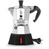 Moka Elettrika Bialetti - 2 Tazze, Alluminio Elettrica