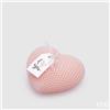 Candela Cuore Rosa L 15 cm - Enzo De Gasperi