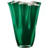 Wave Vaso Opale Verde Bosco di OnlyLux - Eleganza in Vetro Soffiato