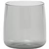 Set 6 Tumbler No Bilia Grigio - Bicchieri in Vetro Borosilicato Zafferano
