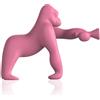 Lampada da Tavolo Kong XS Qeeboo - Design Glam Bright Pink