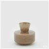 Vaso con Collo Nocciola in Vetro Soffiato H15 cm - EDG Enzo De Gasperi