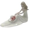 Anna Seduta in Porcellana con Cappello 11 cm Hervit