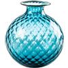 Vaso Monofiori Balloton Acquamare - VENINI