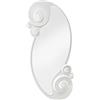 Specchio Circeo Bianco Marmo di Arte e Mestieri 63x130 cm