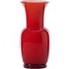 Vaso OPALINO Rosso di Venini - Vetro di Murano Artistico Made in Italy