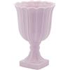 Vaso Tulip Coppa con Piede Rosa Chiaro 35 cm | EDG - Enzo De Gasperi