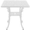 Industry Collection Aluminium Square Table White - Seletti
