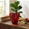 Vaso Fazzoletto Venini Magenta - Icona di Design in Vetro di Murano