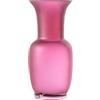 Vaso Opalino Venini Magenta Sabbiato - Vetro di Murano Iconico