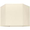 LAMPSHADE SOHO WHITE BOUCLE HEXAGON XL