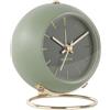 Alarm clock Globe moss green, Des.A D. 9,5cm, H.10