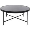 Coffee Table Smooth XL Karlsson - Tavolino da Salotto Moderno in Metallo Nero