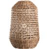 L'Oca Nera lampada da terra in rattan grande H58cm