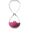 Clessidra "Il Tempo dell'Amore" Rosa h 26 cm Onlylux in Vetro Soffiato