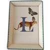 Svuotatasche Alphabet Trinket Leopard Yvonne Ellen London in Porcellana