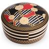 Portagioie Tondo Piccolo con Coperchio Pozzi Milano - Linea Living Catene in Porcellana (Ø 10 cm)