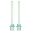 Coppia Candelieri Verde con Candela - Linea Essence di Emò Italia