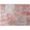 Quadro Astratto Sfumature di Rosa di Agave - Dipinto a Mano su Tela (150x110 cm)