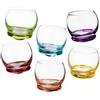 TROTTOLA - SET 6 BICCHIERI DA LIQUORE Onlylux