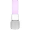 vaso smoke/clear/rosa