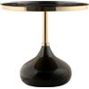 SIDE TABLE ENAMEL LARGE BLACK