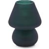 Lampada Aura da Tavolo USB Abatjour in Vetro Verde