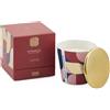 Candela Hypnotic Moroccan Amber in Ceramica e Cera H9 cm - EDG Enzo De Gasperi