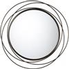 Specchio da Parete L'Oca Nera - Collezione Urban, Design Moderno Ø 80 cm