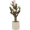 Cactus con Fiori Rosa e Vaso - L'Oca Nera | Collezione Fashion