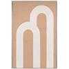 Quadro Astratto con Cornice 80x120 Neo Classic - L'Oca Nera