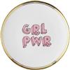 Piatto Grl Pwr - Porcellana Decorata con Bordo Oro - Bitossi