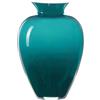 Vaso Opale Baltic Green h 38,5 cm Onlylux - Eleganza Decorativa per la Casa