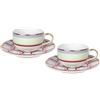 SET 2 TAZZINE CAFFE PORCELLANA - FIRENZE