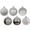 BAUBLE GLASS TRANSPARENT SHINY DIAMOND BEADS 6ASS
