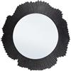 Specchio Yamir Nero Bizzotto - Design Moderno in Alluminio e Vetro