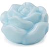 CANDELA ROSA LACCATA BLU 12X8CM