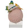 Sfera Prato Rosa con Farfalle 4x4 cm - Collezione Gli Alberelli