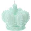 CANDELA CORONA VERDE LACC.DIA.9X8CM