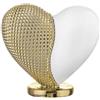 Cuore Bicolore Bianco Oro 19x18 cm - Bongelli Preziosi